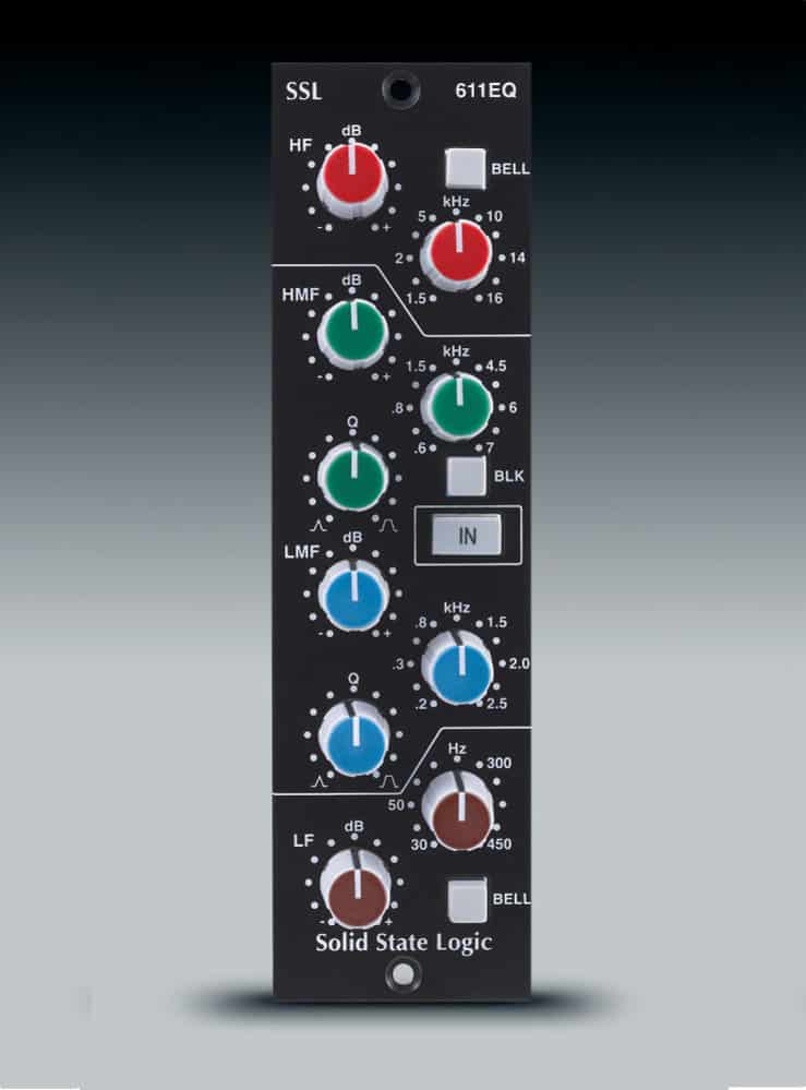 SSL E-Series EQ Module for 500 Series racks