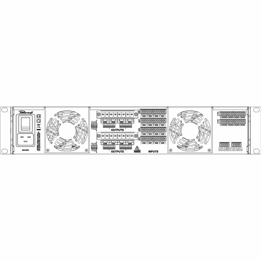 Powersoft Ottocanali 4K4 | 8K4 | 12K4 – Image 2