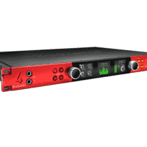 Focusrite RED 4Pre avec ports Digilink pour Pro Tools HD, Thunderbolt 2 pour système natifs (Cubase, Logic, Live...), et audio sur IP en réseau Dante.