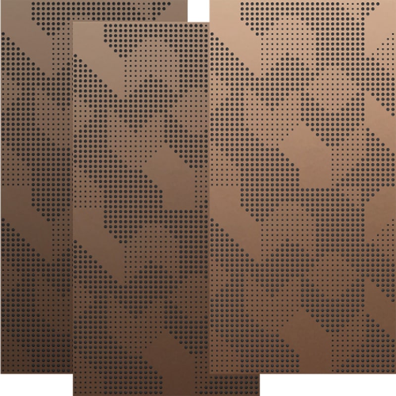 Komodo W Doble V Absober bois Rose Gold