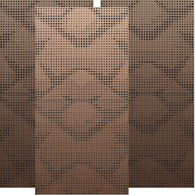 Artnovion Verona W Bass Trap Wall Rose Gold
