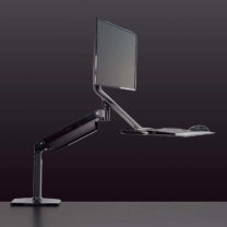 humanscale QuickStand Lite noir showroomaudio