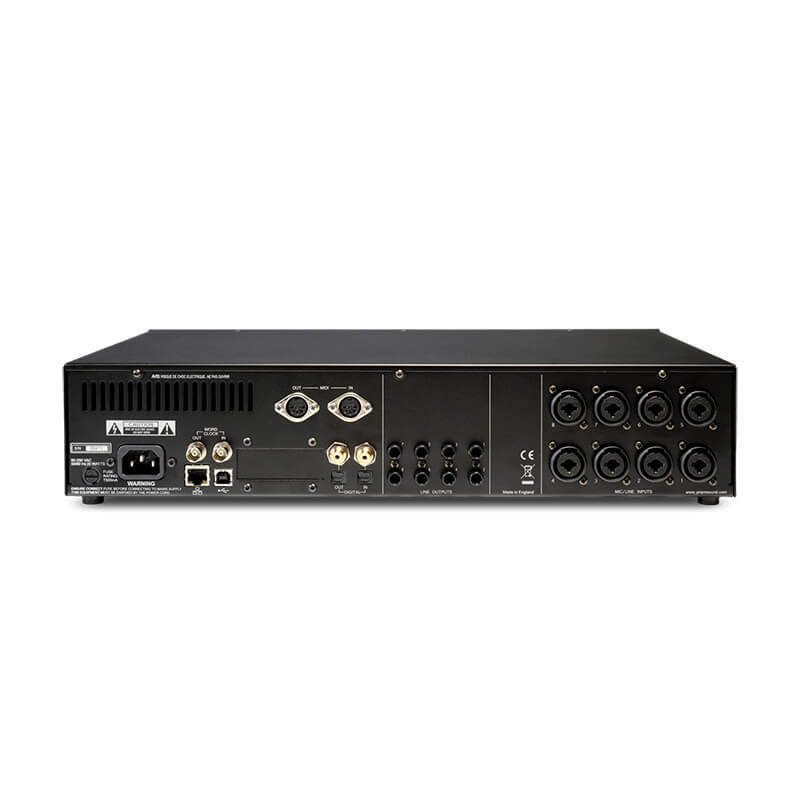 Prism Sound ATLAS back showroomaudio