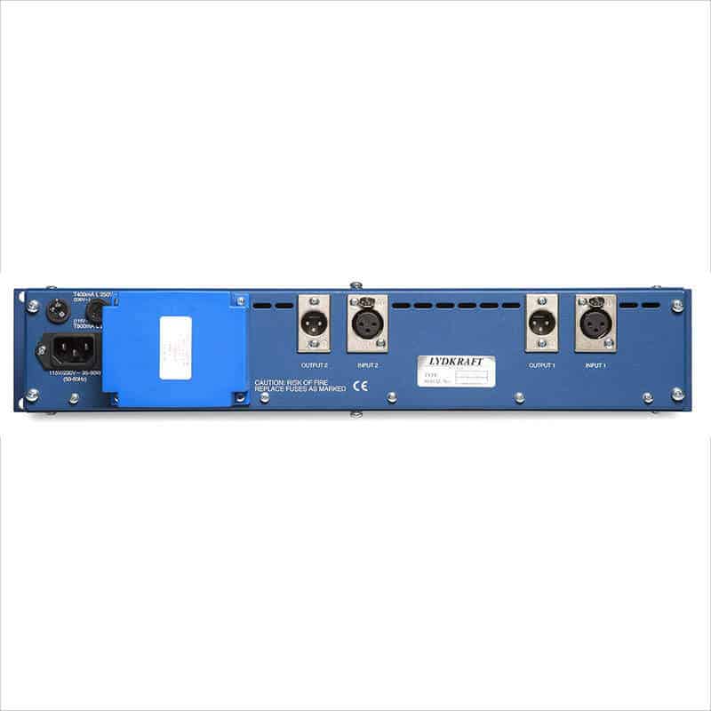 Tube tech MP2A Back showroomaudio